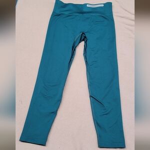 Under Armour HeatGear Compression Leggings Women's Size S Teal Green